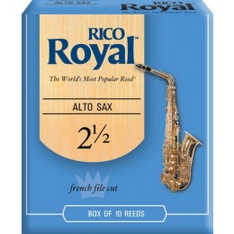 Rico RJB1025 Royal №2,5 Трости для саксофона альт 10 шт.