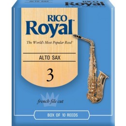 Rico RJB1030 Royal №3 Трости для саксофона альт 10 шт.