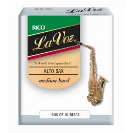 Rico RJC10MH La Voz Medium Hard Трости для саксофона альт 10 шт.