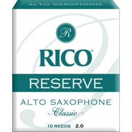 Rico RJR1020 Reserve Classic №2 Трости для саксофона альт 10 шт.