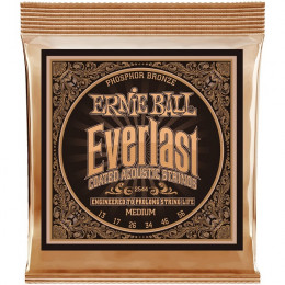 Ernie Ball 2544 Струны для акустической гитары Everlast Phosphor Bronze