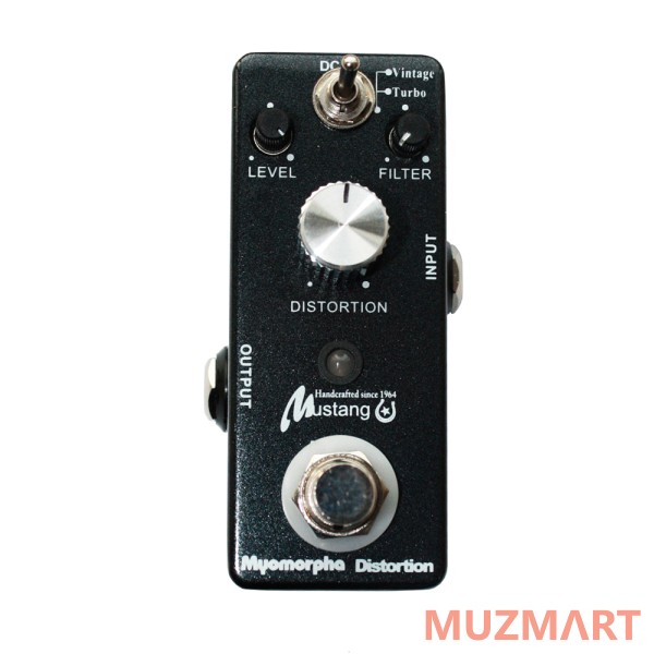 Mustang TC-13 гитарная педаль эффекта Myomorpha Distortion