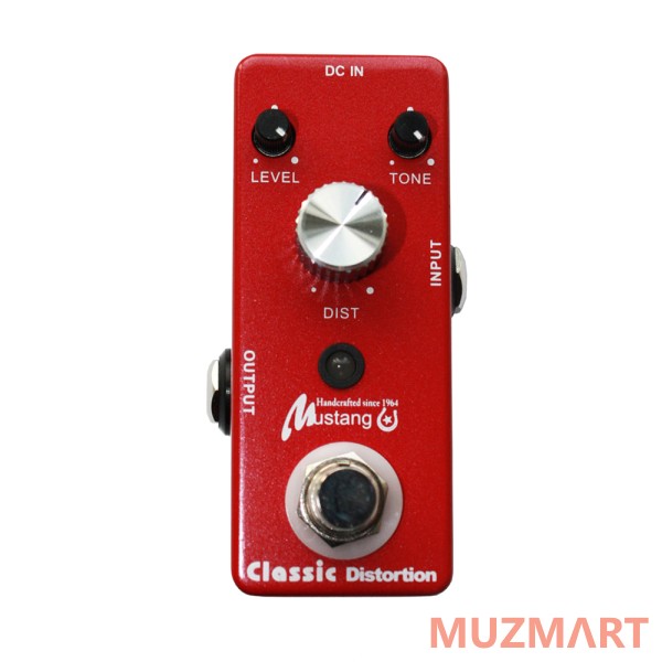 Mustang TC-15 Гитарная педаль эффекта Classic Distortion