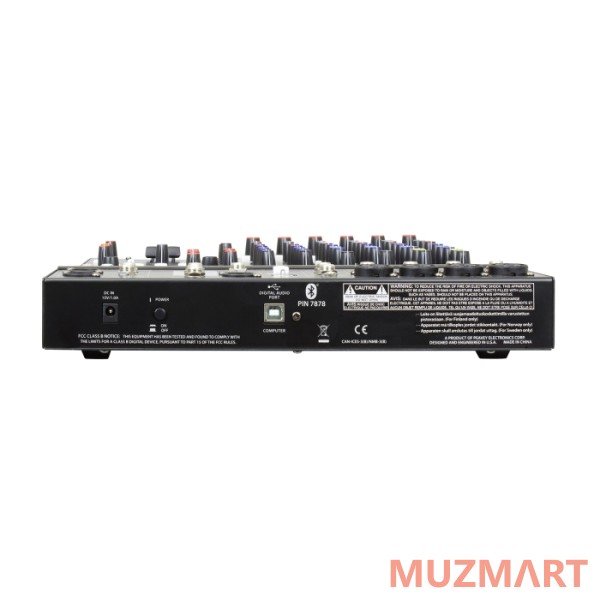 Peavey PV 10 AT Микшерный пульт с Bluetooth, USB и системой Auto-Tune для первых двух каналов
