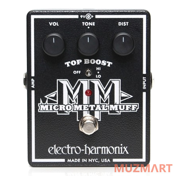 Electro-Harmonix Micro Metal Muff Гитарная педаль Metal Distortion