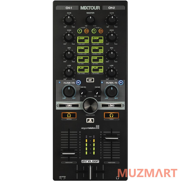 Reloop Mixtour Портативный DJ-контроллер