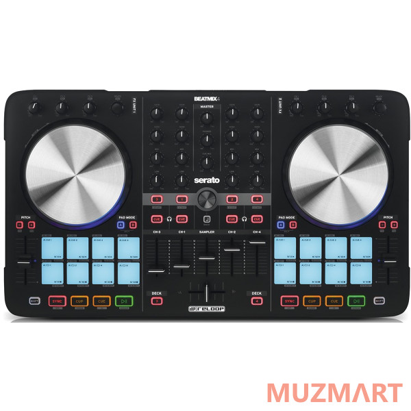 Reloop Beatmix 4 MKII DJ-контроллер с пэдами для Serato