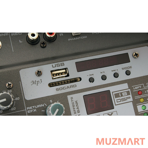 Leem LFX-6DU Микшерный пульт c USB