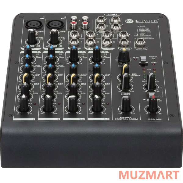RCF L-PAD 6X Микшерный пульт