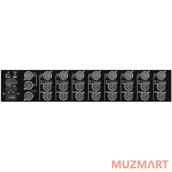 ARX MSX 32 T/ALL MS-2 8-ми канальный активный микрофонный/линейный сплиттер