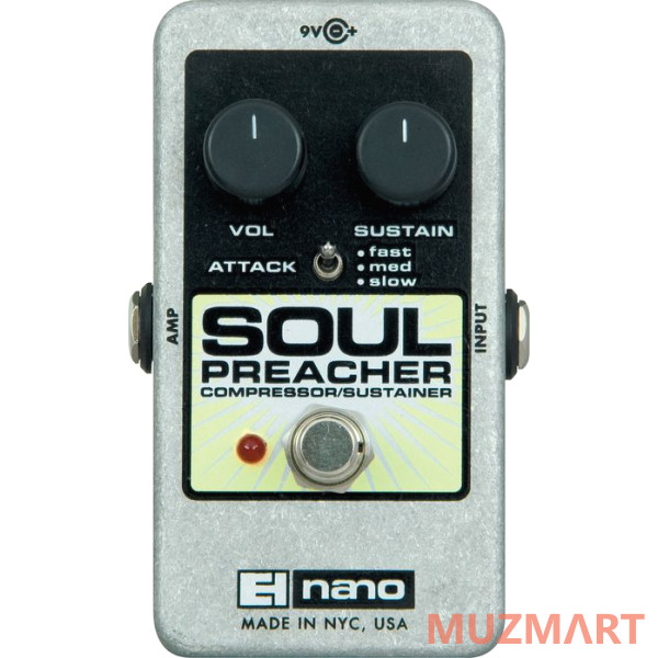Electro-Harmonix Nano Soul Preacher Педаль гитарная Compressor