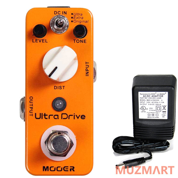 Mooer Ultra Drive Мини-педаль distortion