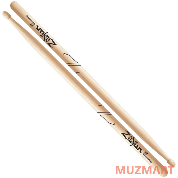 Zildjian Z2B 2B Барабанные палочки с деревянным наконечником