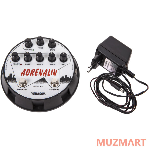 Yerasov AD-2 ADRENALIN Педаль эффектов distortion \ overdrive