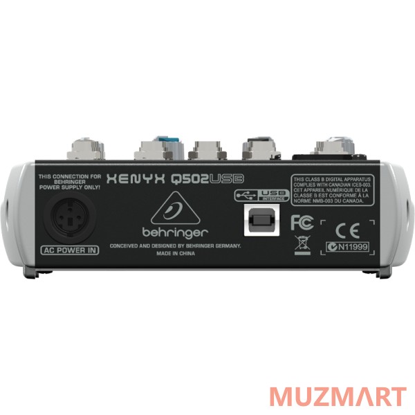Behringer Xenyx Q502USB Микшерный пульт