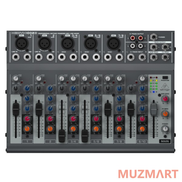 Behringer Xenyx 1002B Аналоговый микшер компактный