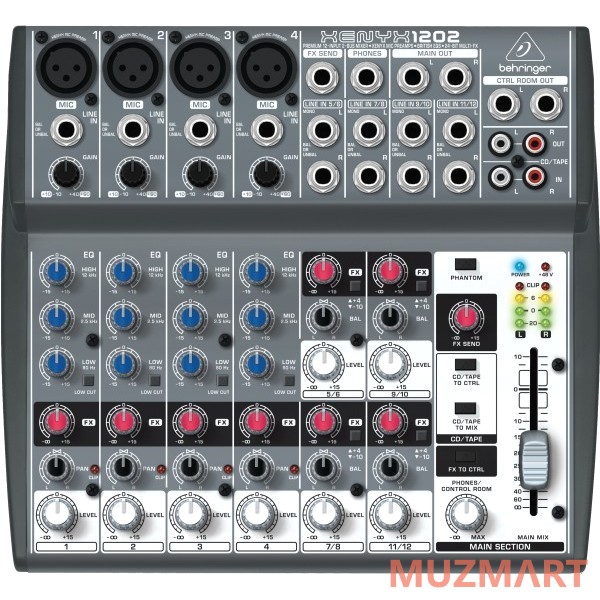 Behringer Xenyx 1202 Микшерный пульт компактный