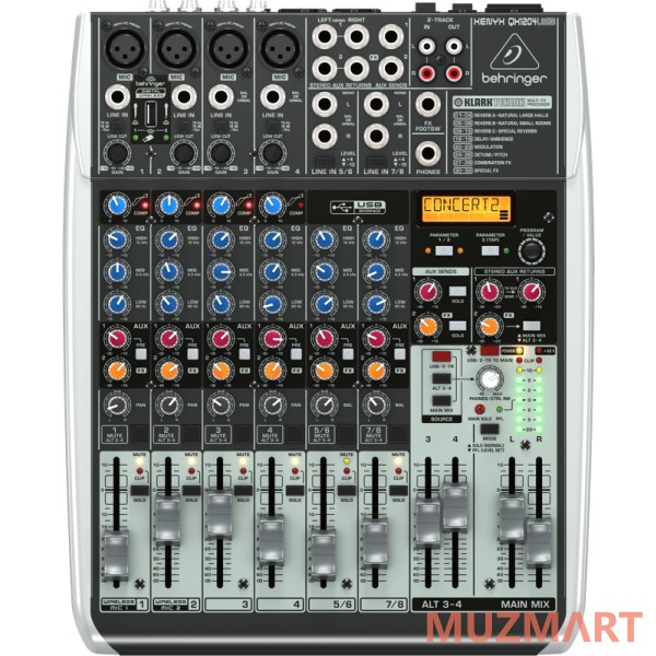 Behringer Xenyx QX1204USB Микшерный пульт компактный
