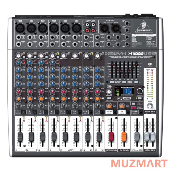 Behringer Xenyx X1222USB Микшерный пульт компактный