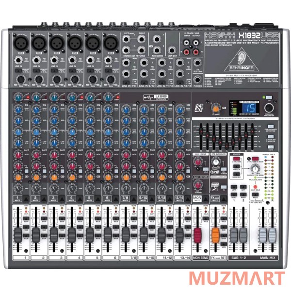 Behringer Xenyx X 1832USB Универсальный микшерный пульт