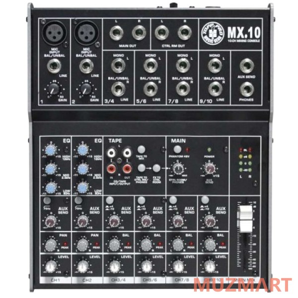 Topp Pro MX.10 Микшерный пульт компактный