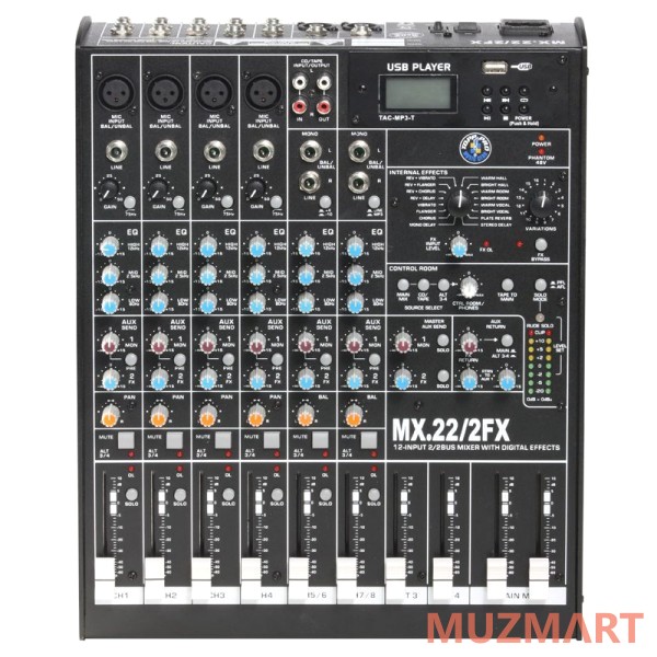 Topp Pro MX.22/2FX Компактный микшерный пульт