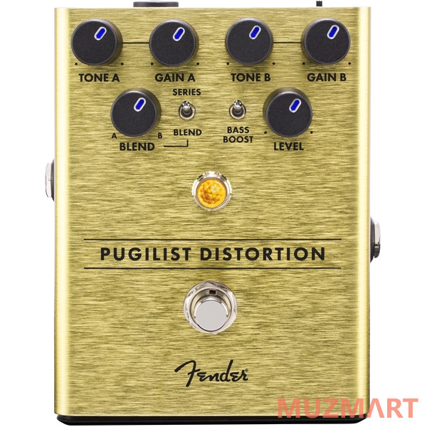 Fender PUGILIST DISTORTION PEDAL педаль эффектов - дисторшн