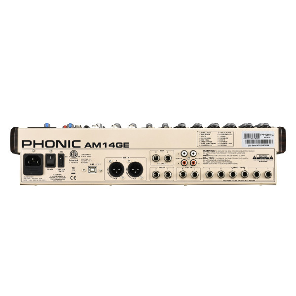 Phonic AM14GE Микшерный пульт