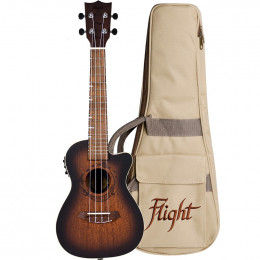 Flight DUC380 CEQ AMBER Укулеле концерт