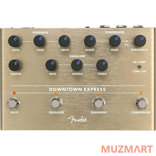 Fender DOWNTOWN EXPRESS BASS MULTI EFFECT Педаль мультиэффект для бас-гитары