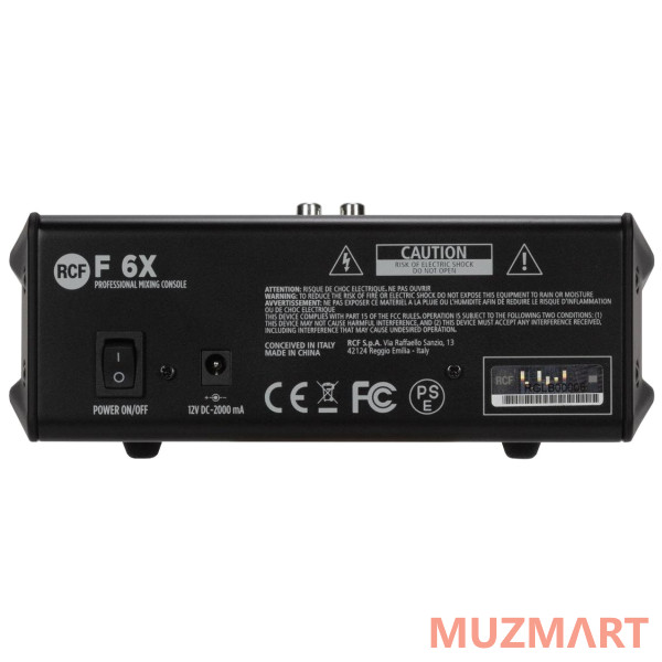 RCF F 6X Микшерный пульт