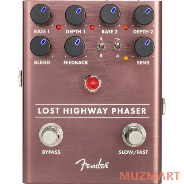 Fender LOST HIGHWAY PHASER Гитарная педаль эффекта фэйзер
