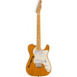 Fender Vintera '70s Telecaster Thinline, Aged Natural Полуакустическая электрогитара
