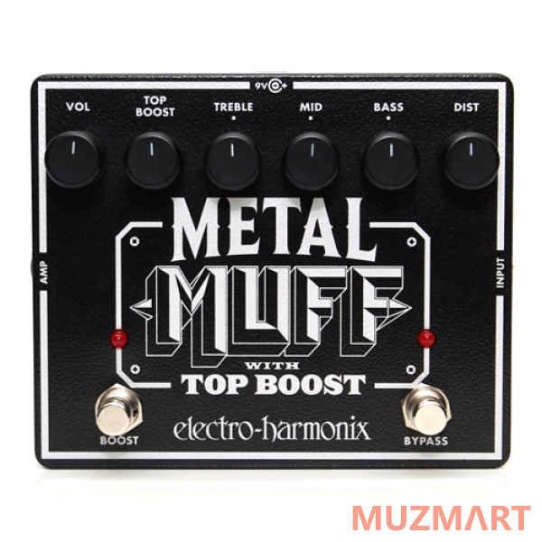 Electro-Harmonix Metal Muff w/ Top Boost Гитарная педаль Metal