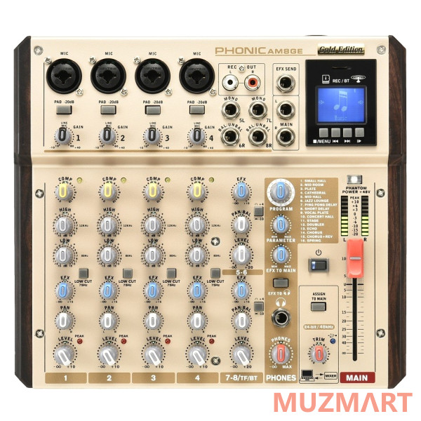 Phonic AM8GE Микшерный пульт