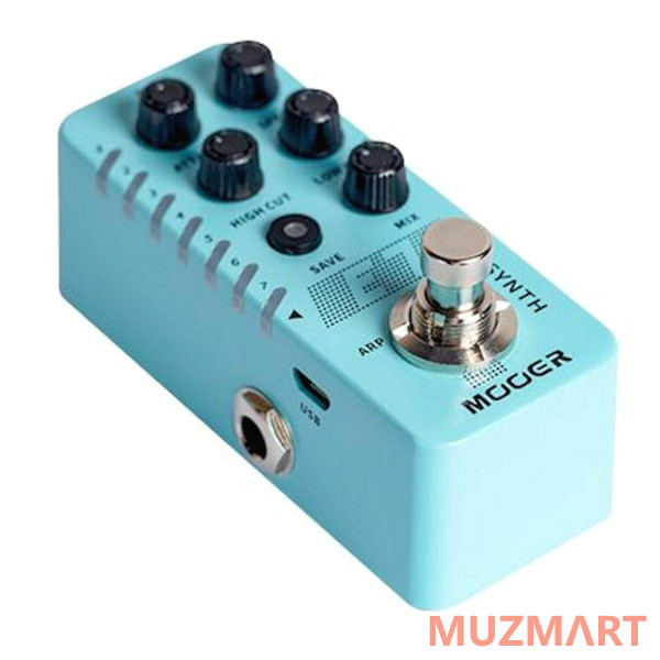 Mooer E7 Synth Полифонический синтезатор для гитары