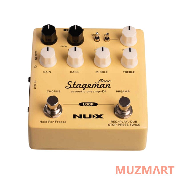 NUX NAP-5 Stageman Floor Предусилитель для акустической гитары