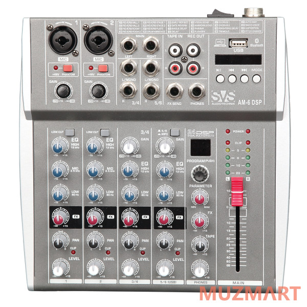 SVS Audiotechnik AM-6 DSP Микшерный пульт