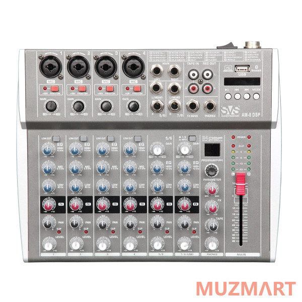 SVS Audiotechnik AM-8 DSP Микшерный пульт
