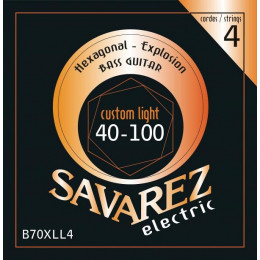 Savarez B70XLL4 Hexagonal Explosion Струны для бас-гитары