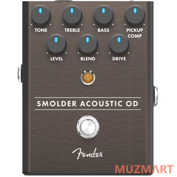 Fender SMOLDER ACOUSTIC OVERDRIVE Напольная гитарная педаль эффектов