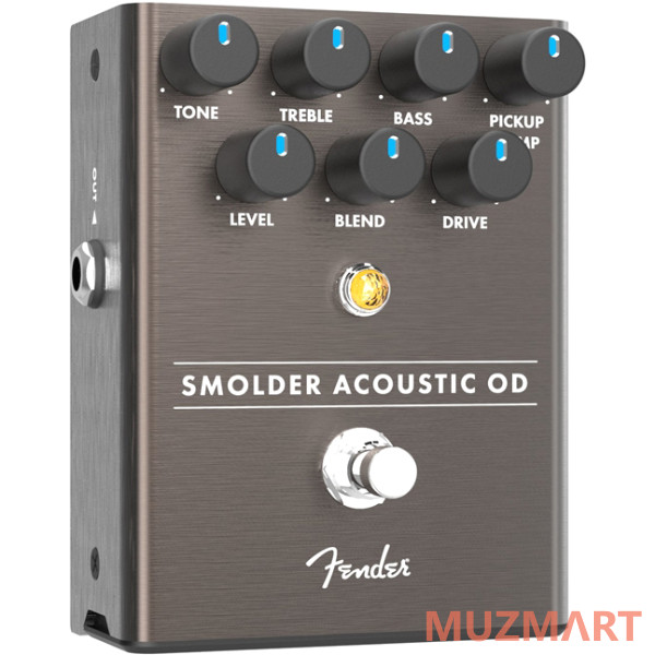 Fender SMOLDER ACOUSTIC OVERDRIVE Напольная гитарная педаль эффектов