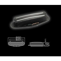 Belcat BHS-95ANeck-BK Звукосниматель магнитный