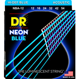 DR NBA-12 HI-DEF NEON Струны для акустической гитары