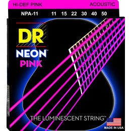 DR NPA-11 HI-DEF NEON Струны для акустической гитары