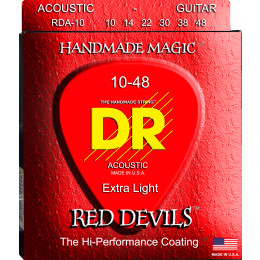 DR RDA-10 RED DEVILS Струны для акустической гитары