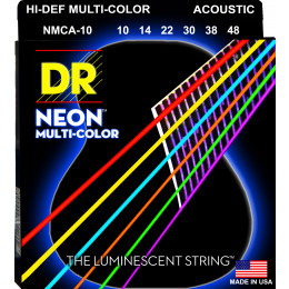 DR NMCA-10 HI-DEF NEON Струны для акустической гитары