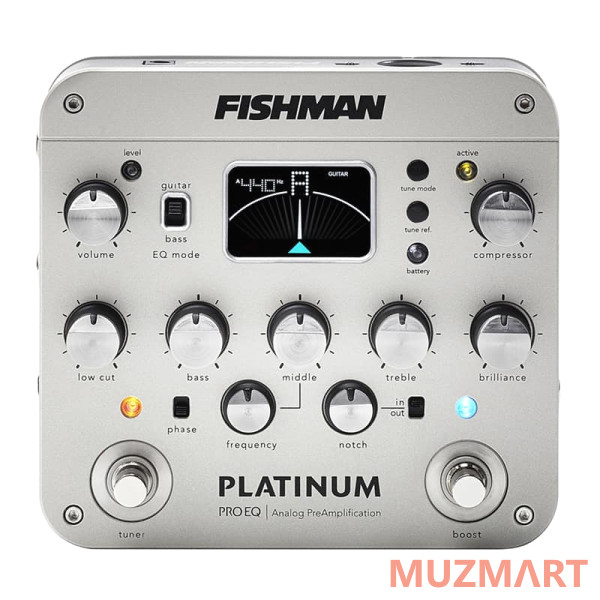 Fishman PRO-PLT-201 Platinum Pro EQ/DI Гитарный предусилитель с эквалайзером