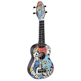 Ortega K2-SR Keiki Designer Series Укулеле сопрано