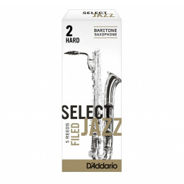 Rico RSF05BSX2H Select Jazz Filed Трости для саксофона баритон, размер 2, жесткие (Hard), 5шт